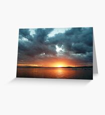 Lake Macquarie does it again Greeting Card