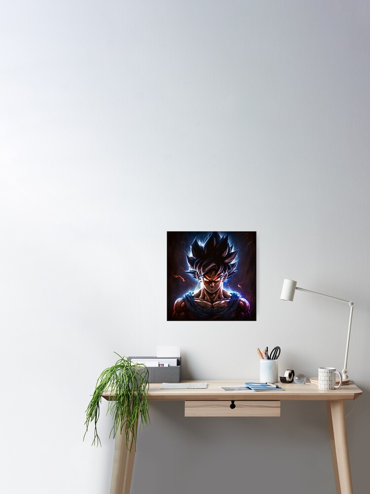 Wallpaper dragon ball z, ultra instinct, fan art desktop wallpaper