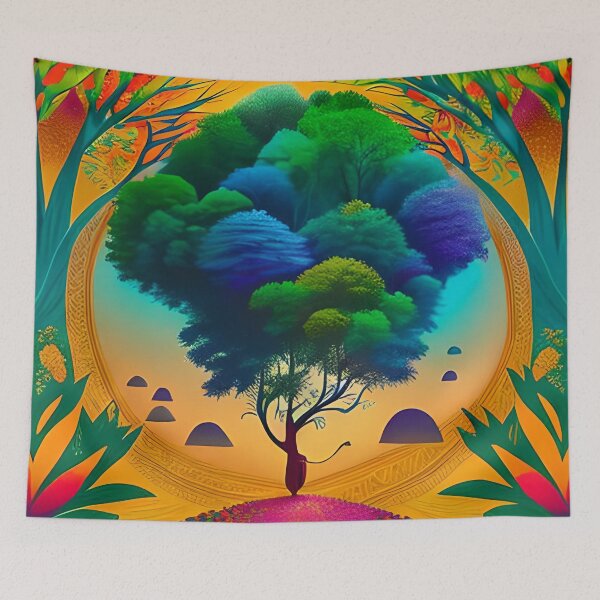Item preview, Psychedelic digital designed and sold by Rui Fernandes.