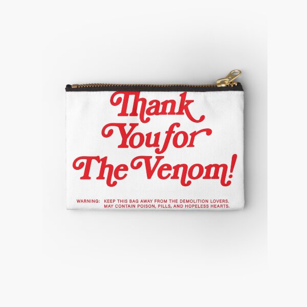 Item preview, MCR Thank You For The Venom Vintage Shopping Bag Type Art designed and sold by ValOrrDesigns.