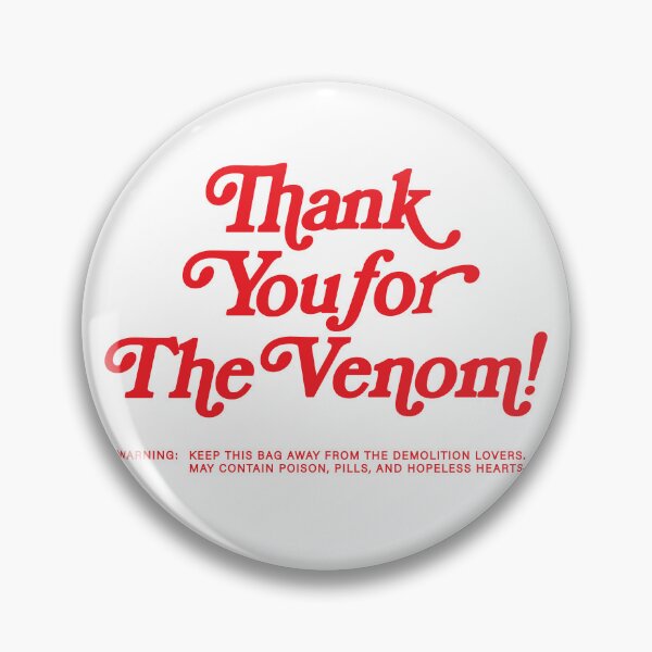 Item preview, MCR Thank You For The Venom Vintage Shopping Bag Type Art designed and sold by ValOrrDesigns.