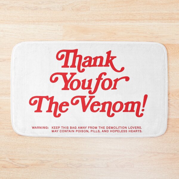 Item preview, MCR Thank You For The Venom Vintage Shopping Bag Type Art designed and sold by ValOrrDesigns.
