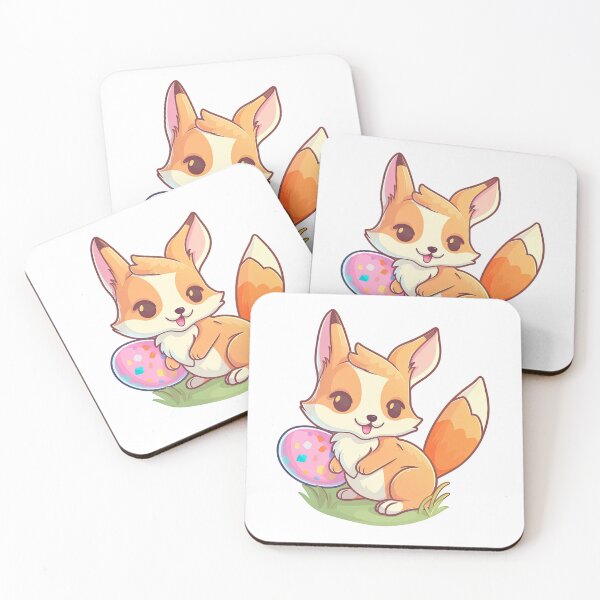 Item preview, Cutie Orange Sweet Rabbit Fox Easter designed and sold by MikAImageShop.