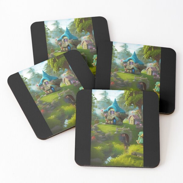 Item preview, Enchanted Micro Village Immersed in a Fairy designed and sold by Smitherland17.