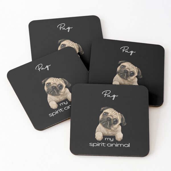 Item preview, Pug My Spirit Animal Sticker designed and sold by MagicWolfStar.