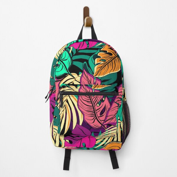 Item preview, Tropical leaves floral pattern designed and sold by Mashusha-art.