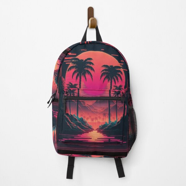 Item preview, 80s Synthwave Sunset designed and sold by RESToRAPTOR.