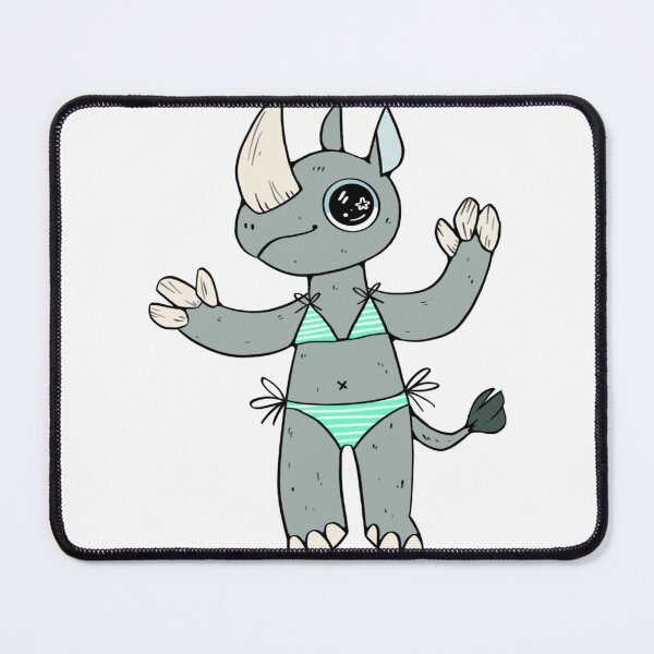 Item preview, Summertime Fun Series Swimsuit Rhino designed and sold by itspeepoh.
