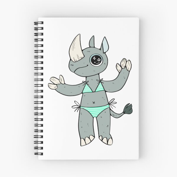 Item preview, Summertime Fun Series Swimsuit Rhino designed and sold by itspeepoh.