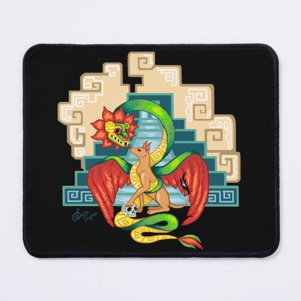 Item preview, Quetzalcoatl and Xolo Bermejo designed and sold by TsapunDariaArt.