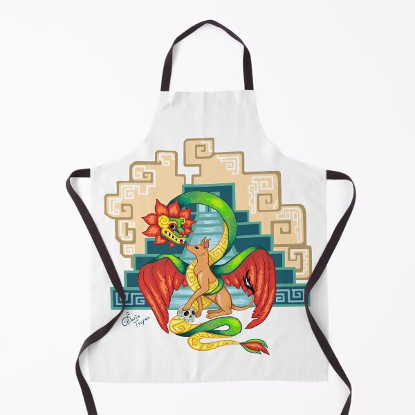 Item preview, Quetzalcoatl and Xolo Bermejo designed and sold by TsapunDariaArt.