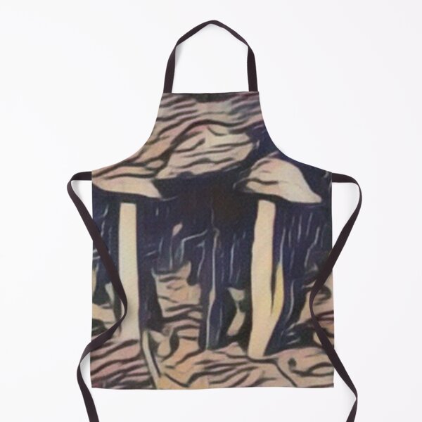 Item preview, Weeping Widow Mushrooms in Neutral Beige Colors designed and sold by TreasleC.