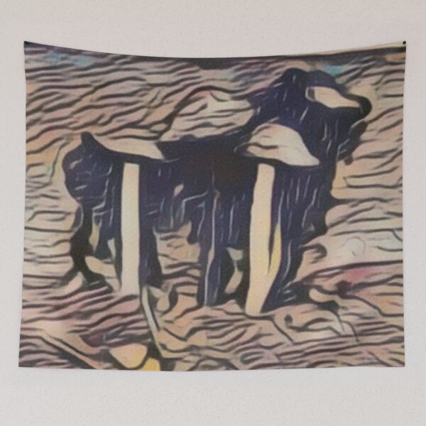Item preview, Weeping Widow Mushrooms in Neutral Beige Colors designed and sold by TreasleC.