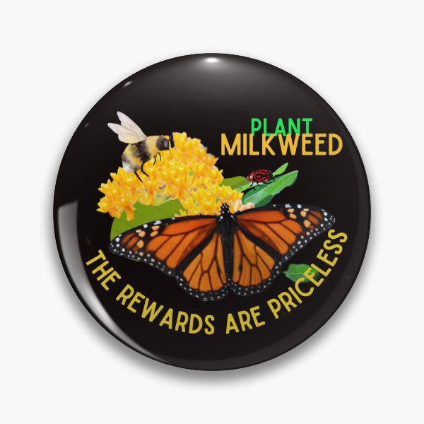 Item preview, Bees & Butterflies LOVE Milkweed designed and sold by walkingrock.