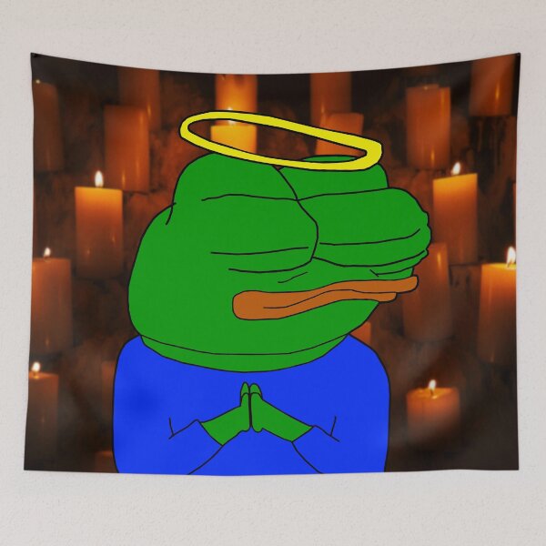 Item preview, Rare Praying Pepe  designed and sold by Slav-Art.