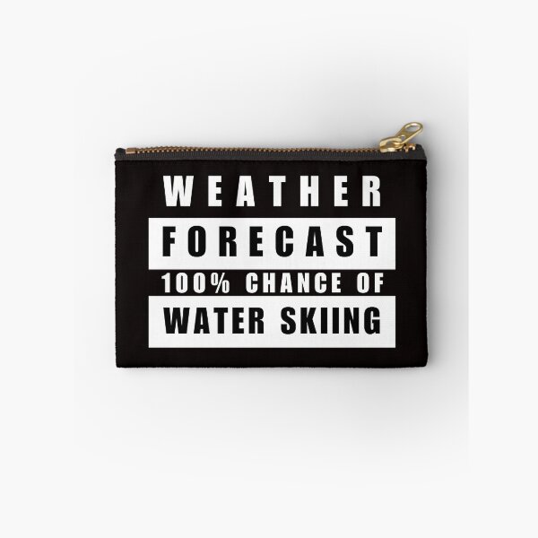 Item preview, Water Skiing Weather Report Water Ski Slalom Skier designed and sold by HatzicTshirts.