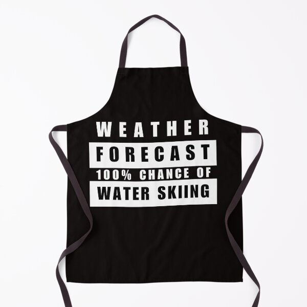 Item preview, Water Skiing Weather Report Water Ski Slalom Skier designed and sold by HatzicTshirts.