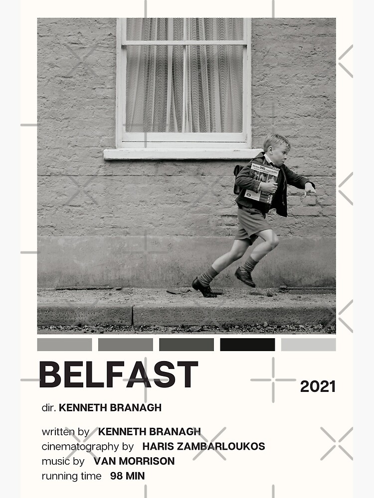Discover Belfast Movie Poster Premium Matte Vertical Poster