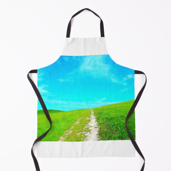 Item preview, Scenery from Piani di Ragnolo with a path climbing the hill designed and sold by Kristina Drozd.