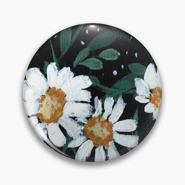 Item preview, Daisy aesthetic gouche painting designed and sold by pinkyfish1010.