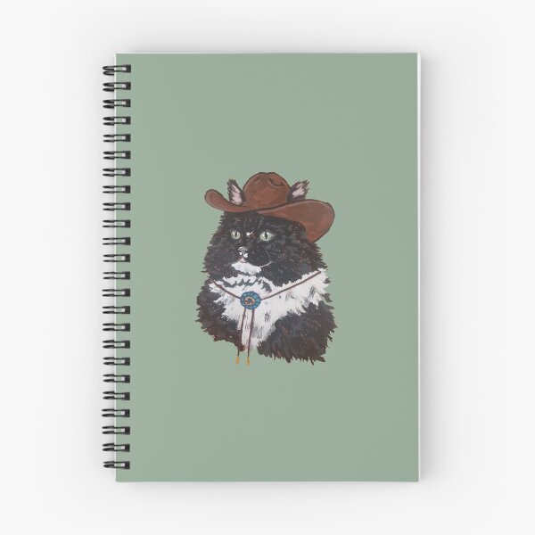 Item preview, Tuxedo Cowboy Cat designed and sold by optical-intruse.