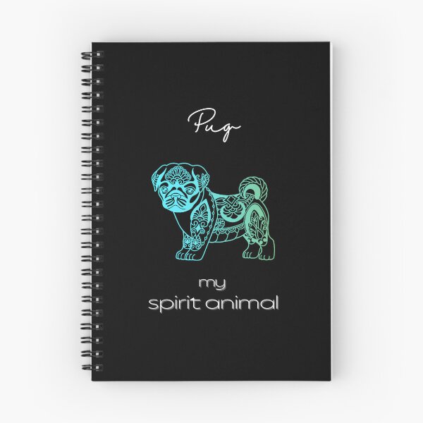 Item preview, Pug My Spirit Animal Zipper Pouch designed and sold by MagicWolfStar.