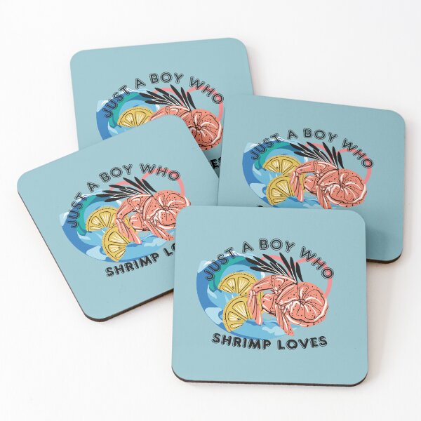 Item preview, Just a Boy Who Loves Shrimp designed and sold by SHYLDesing.