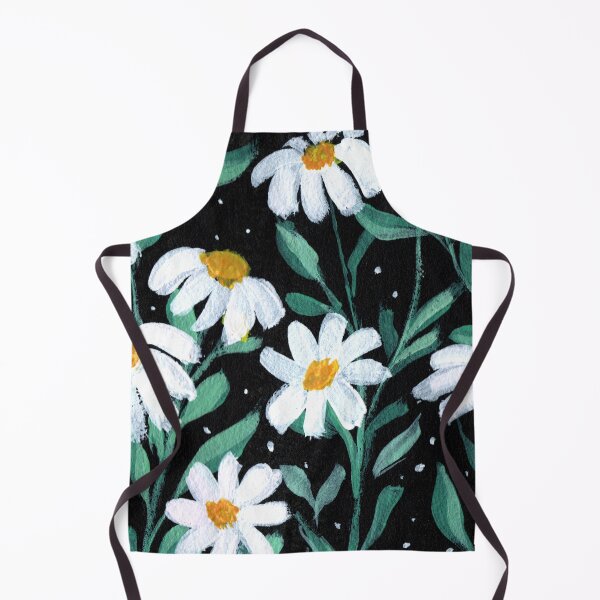 Item preview, White daisies hand painted gouche floral art designed and sold by pinkyfish1010.