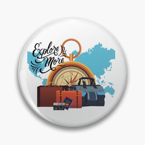 Item preview, Lets travel and explore more designed and sold by courtney petersen.