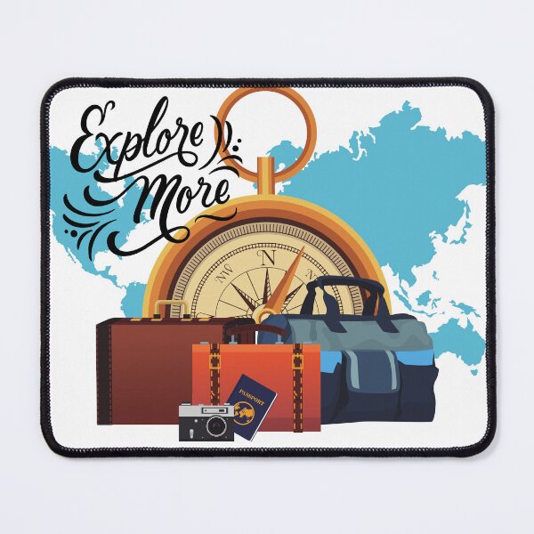 Item preview, Lets travel and explore more designed and sold by courtney petersen.