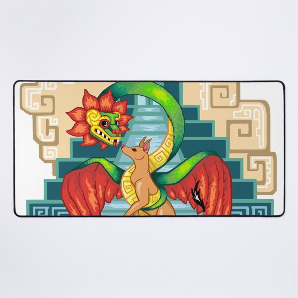 Item preview, Quetzalcoatl and Xolo Bermejo designed and sold by TsapunDariaArt.
