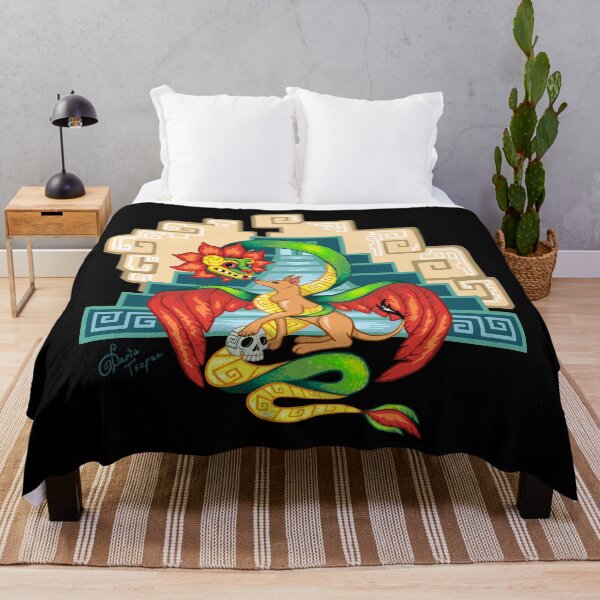 Item preview, Quetzalcoatl and Xolo Bermejo designed and sold by TsapunDariaArt.