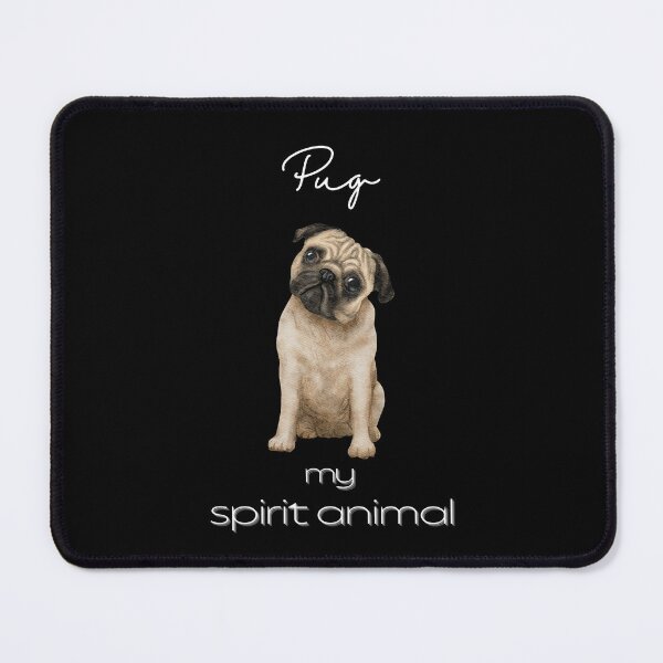 Item preview, Pug My Spirit Animal iPhone Case designed and sold by MagicWolfStar.