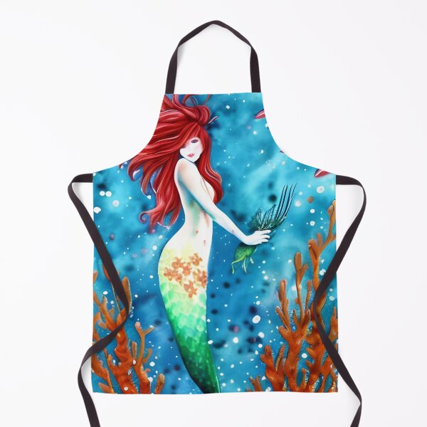 Item preview, Watercolour Mermaid designed and sold by christineiris.