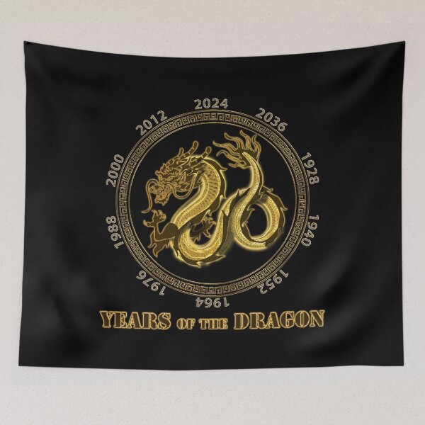 Item preview, Golden Years of the Dragon 2024 designed and sold by TheirChoice.