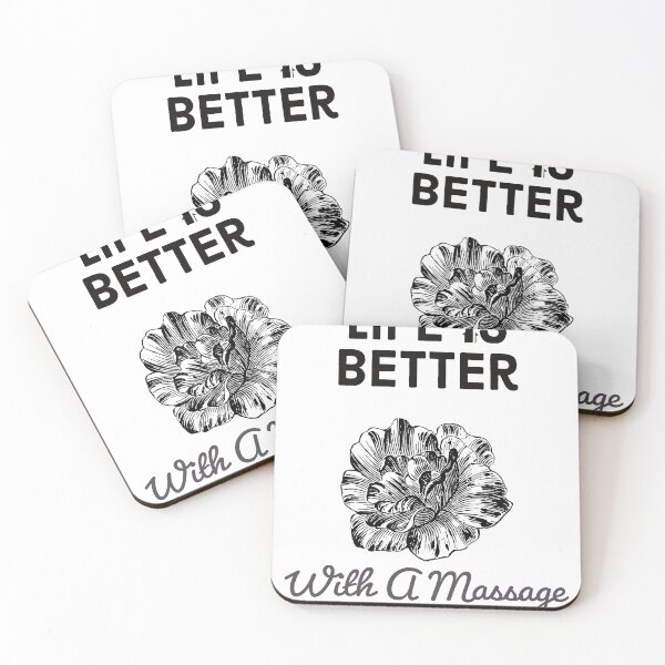 Item preview, Life Is Better With Massage  designed and sold by simofaouzi.