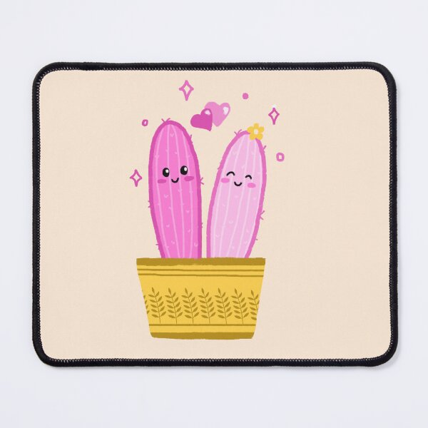 Item preview, Happy cactus couple designed and sold by pinkyfish1010.