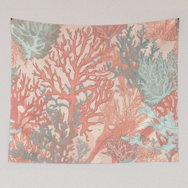 Item preview, Elegant and Unique Pastel Corals Pattern Design Collection 3 designed and sold by Family Journey with God.