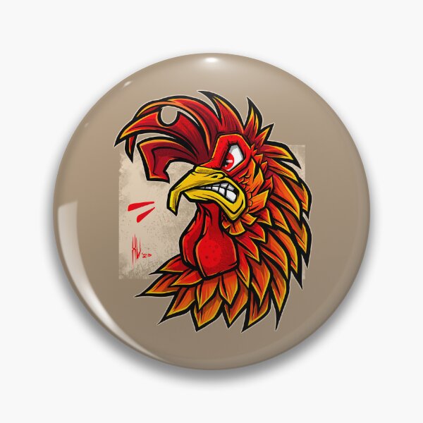 Item preview, Red Rooster Funny Angry Chicken Gift designed and sold by Teeleo.