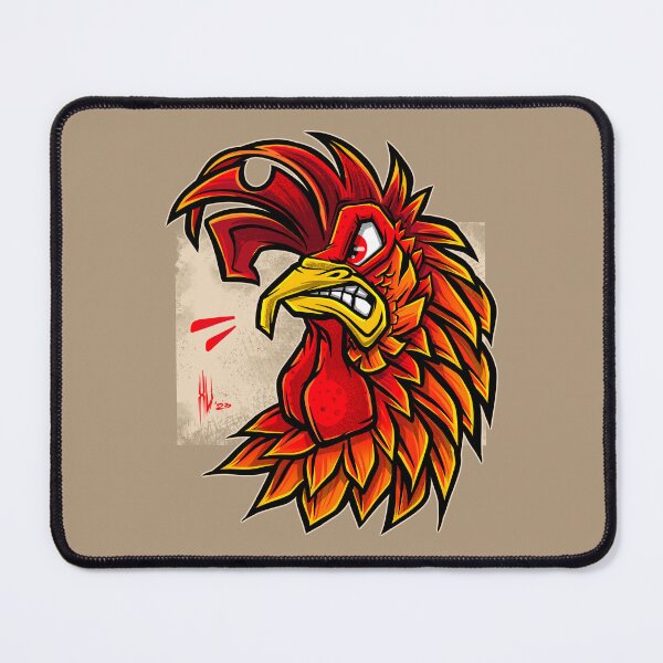 Item preview, Red Rooster Funny Angry Chicken Gift designed and sold by Teeleo.