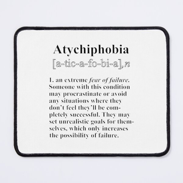 Item preview, Atychiphobia Definition designed and sold by archifan.
