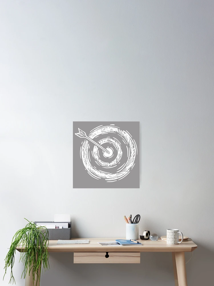 Thumbnail 2 of 3, Poster, Target Wht designed and sold by Twosweet.