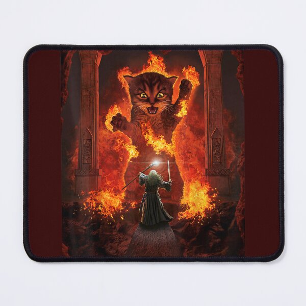 Item preview, Balrog cat designed and sold by DingoTee (1388)⭐⭐⭐⭐⭐.