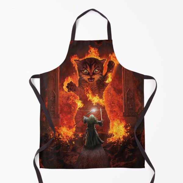 Item preview, Balrog cat designed and sold by DingoTee (1388)⭐⭐⭐⭐⭐.