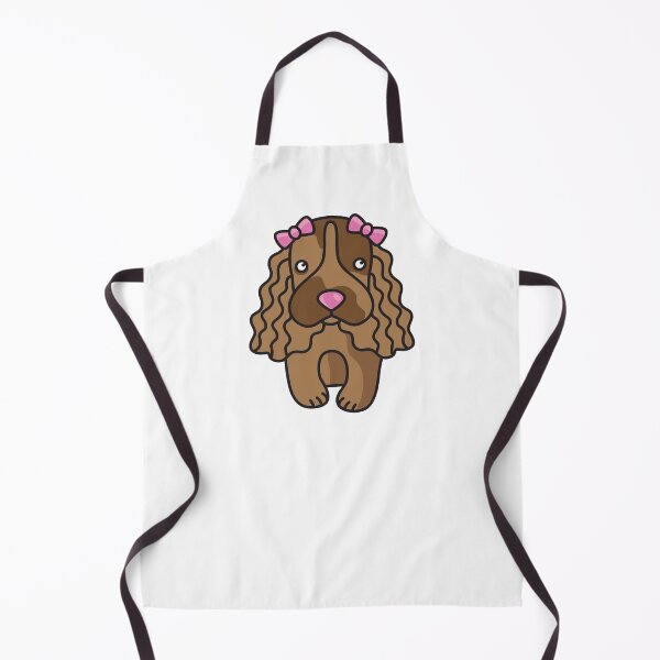 Item preview, Little brown cocker spaniel doggy designed and sold by cheekyfoxart.