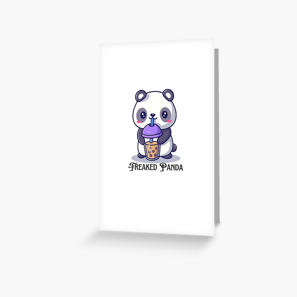 Item preview, Greeting Card designed and sold by FreakedPanda.