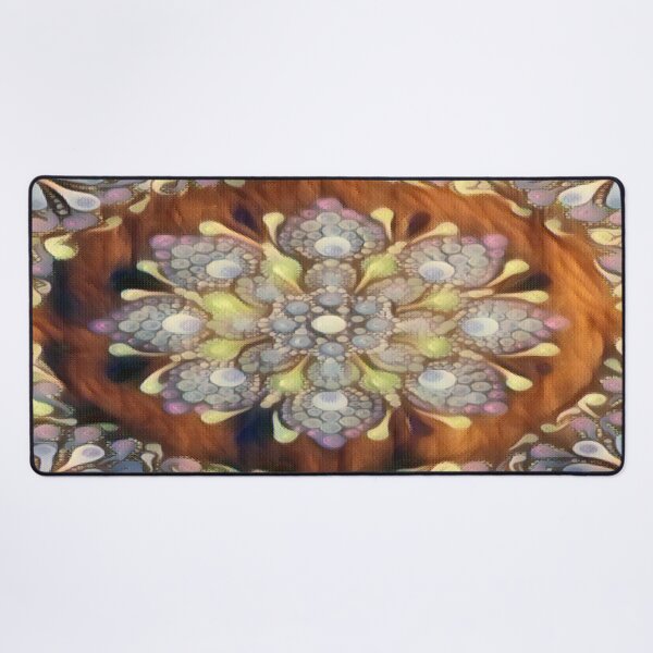 Item preview, Mandala de flores campestres designed and sold by Dotplayin.