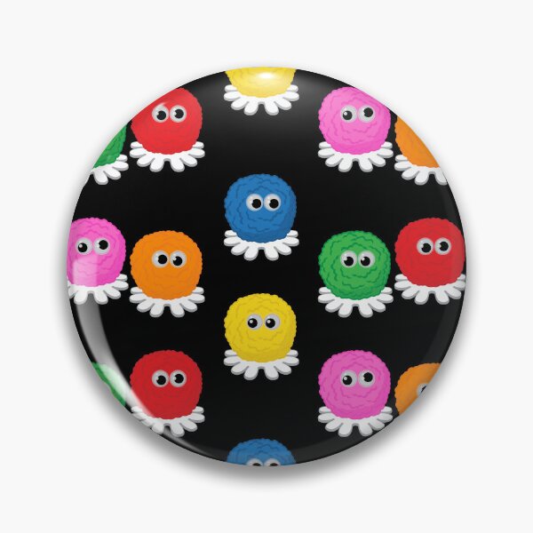 Item preview, Warm Fuzzies Cute Pom Pom Critter Sticker Pack 01 designed and sold by BlueSkyTheory.
