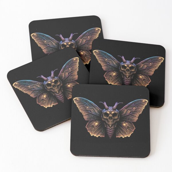 Item preview, Death Moth, Horror, Creepy, Gothic, Moth, Insect, Butterfly, Moths designed and sold by Dusk Votum.
