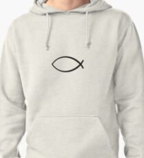 Ichthys - Christianity symbol Pullover Hoodie